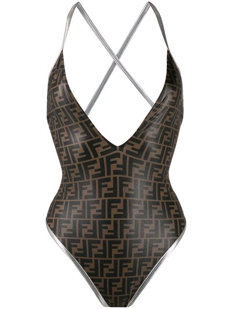 fendi monogramme|fendi monogram swimwear.